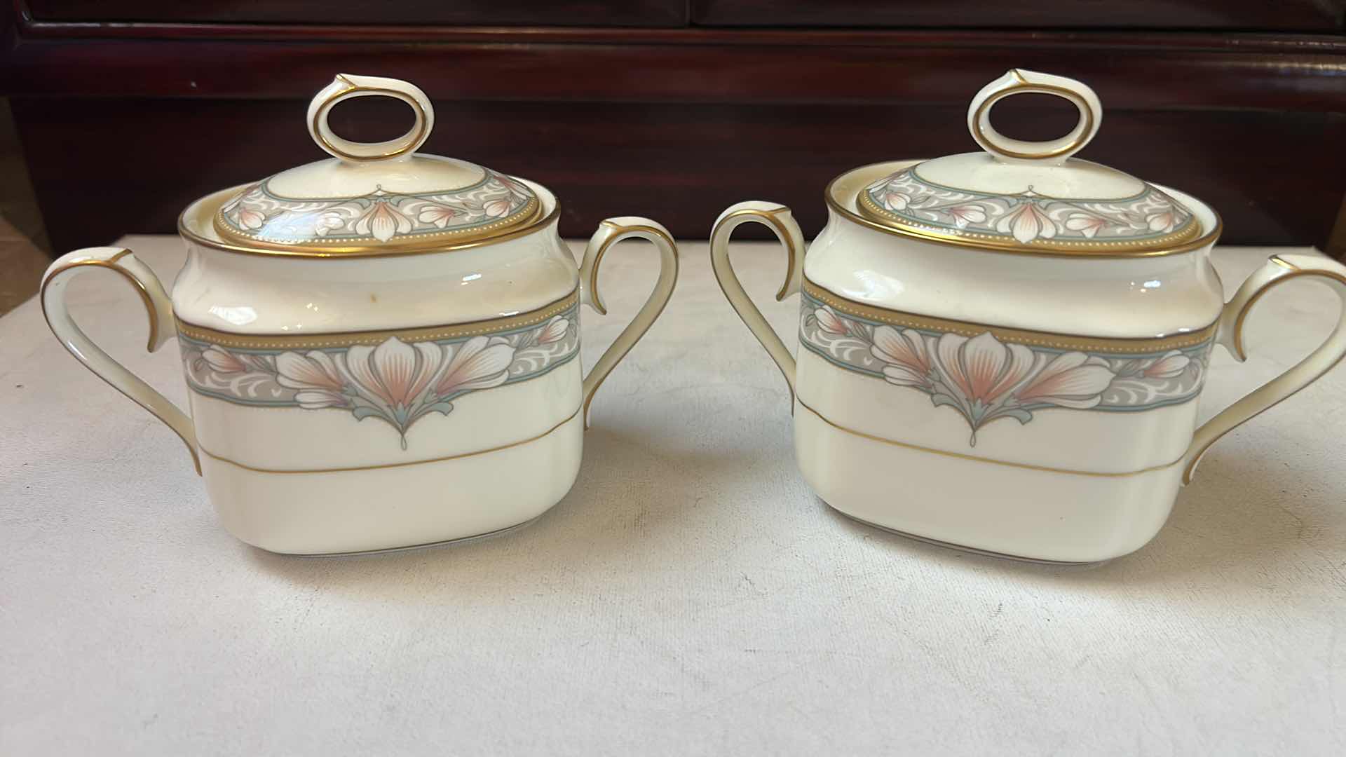 Photo 1 of 54 PC NORITAKE BARRYMORE (Pattern #9737) BONE CHINA