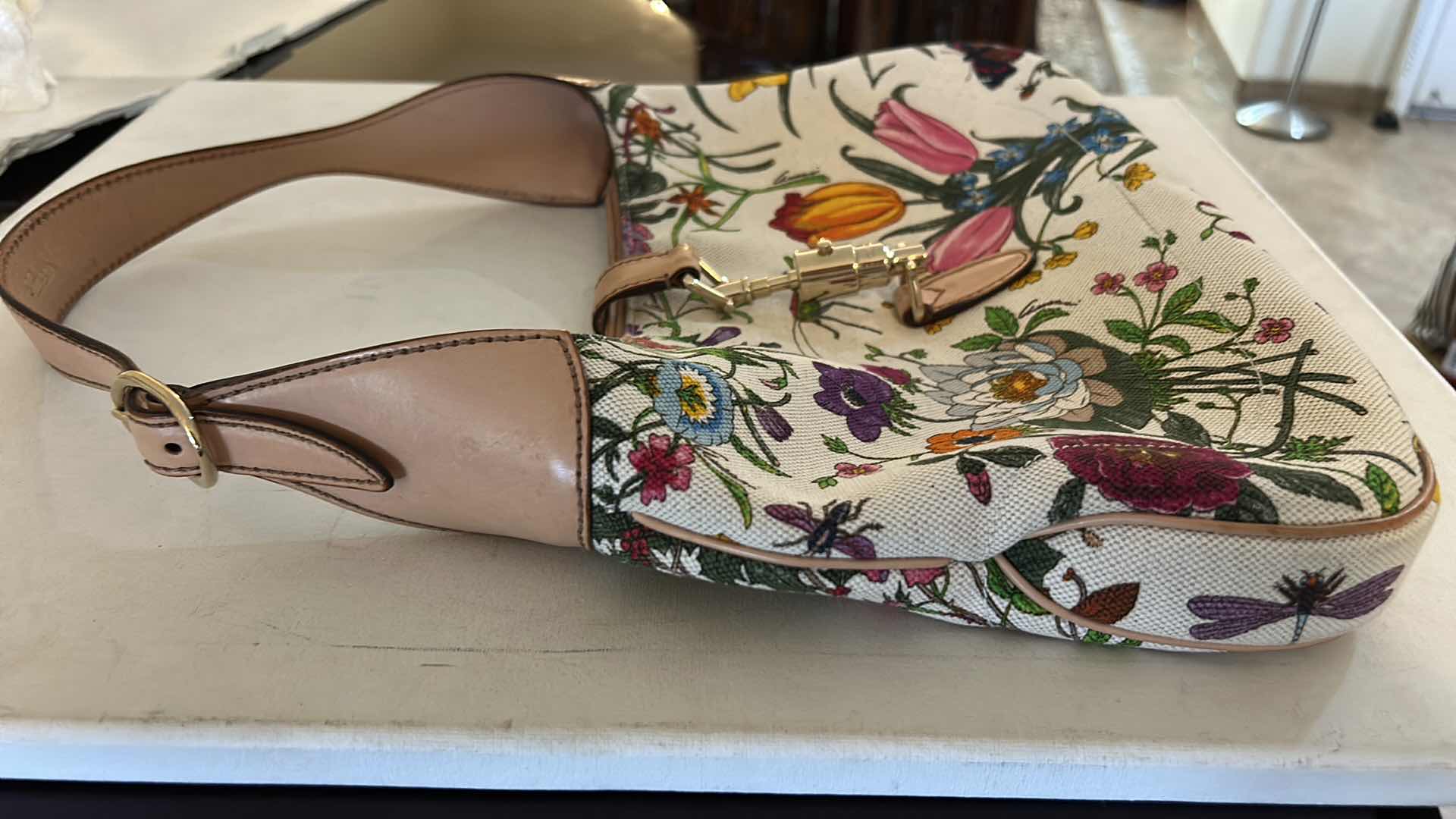 Photo 1 of AUTHENTIC GUCCI FLORA JACKIE HUGO BAG