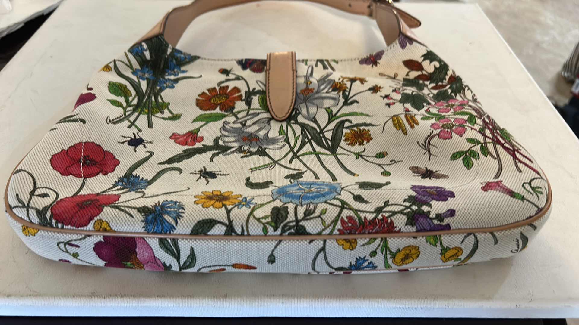 Photo 1 of AUTHENTIC GUCCI FLORA JACKIE HUGO BAG