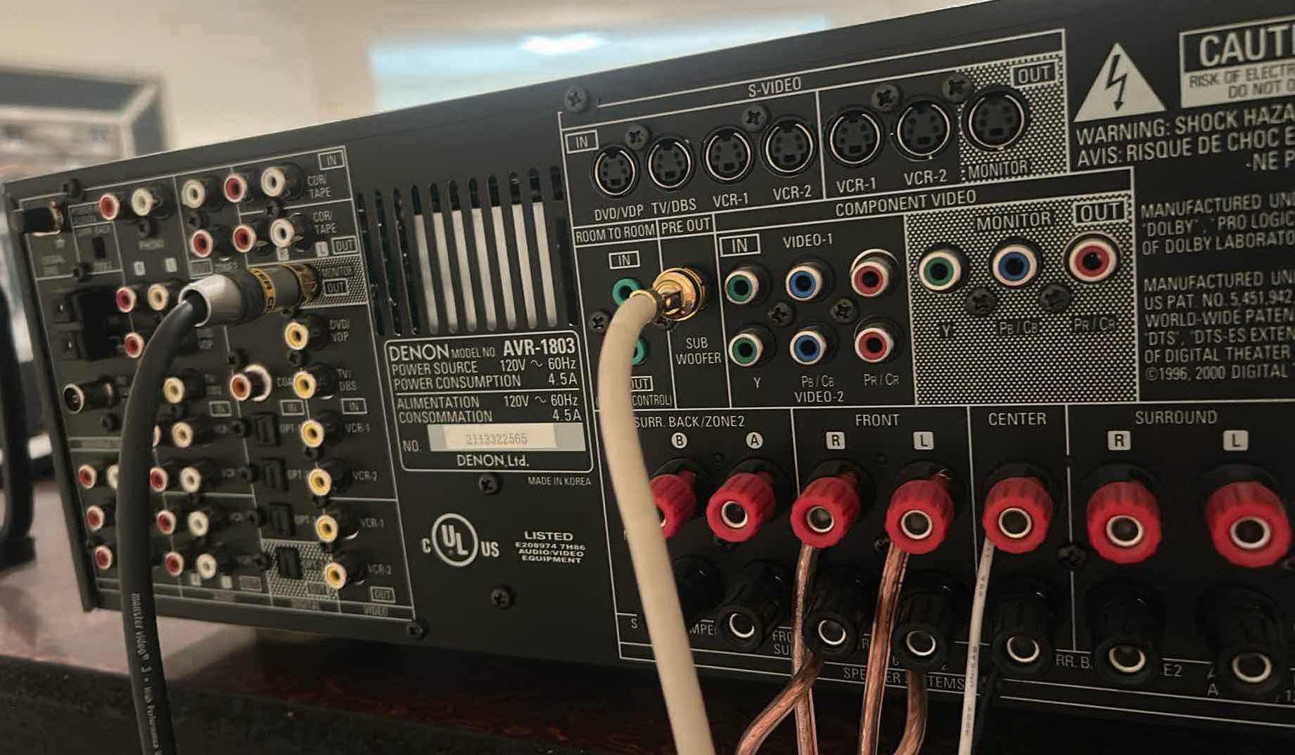 Photo 1 of DENON AVR-103 RECEIVER $150