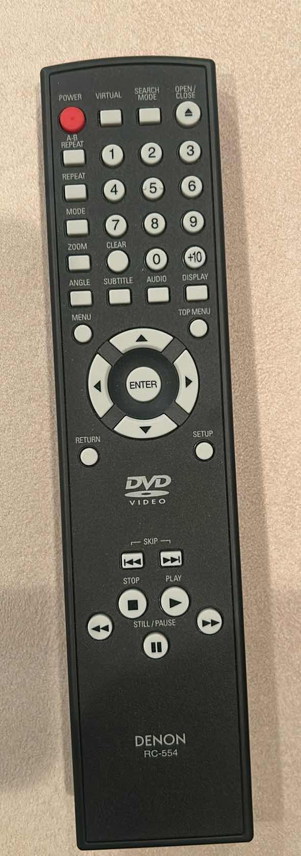 Photo 1 of DENON DVD PROGRESSIVE SCAN VIDEO PLAYER W REMOTE