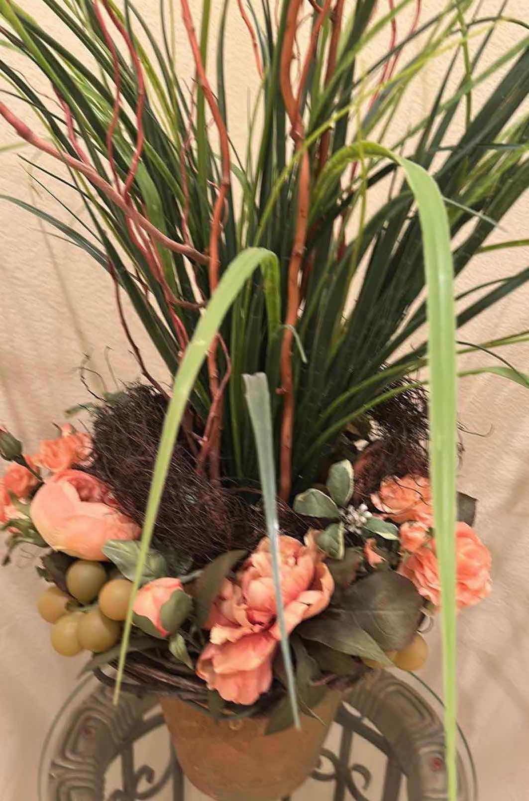 Photo 1 of DECORATIVE FAUX PLANT IN TERRACOTTA POT H 40"