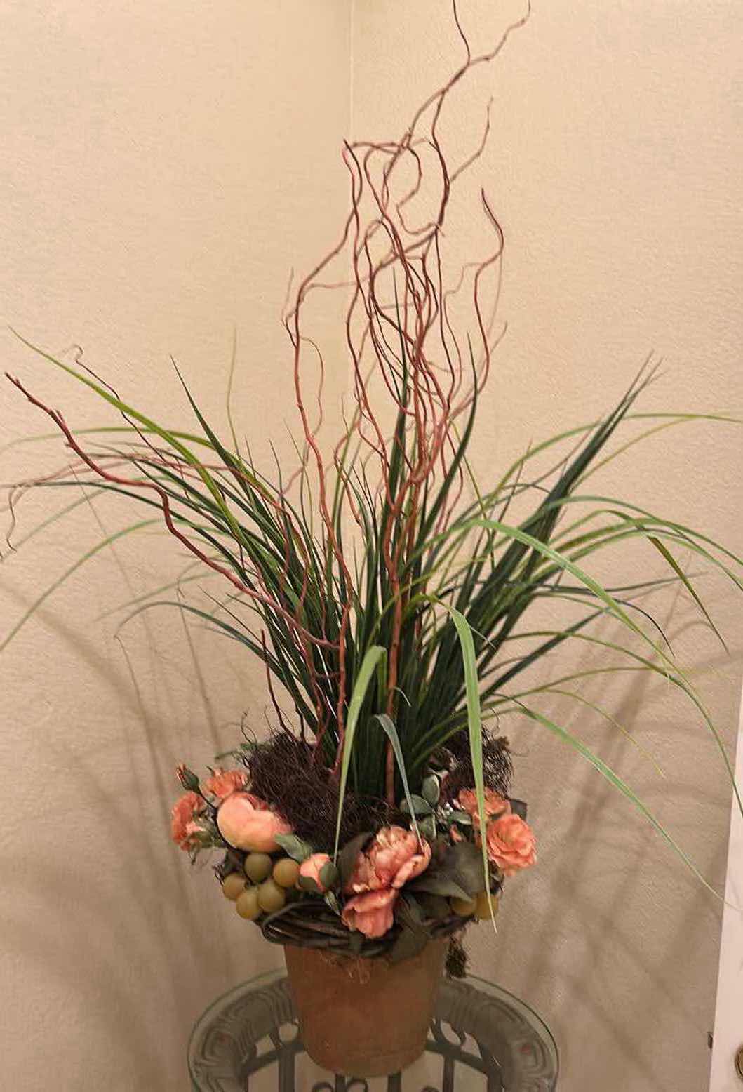 Photo 1 of DECORATIVE FAUX PLANT IN TERRACOTTA POT H 40"