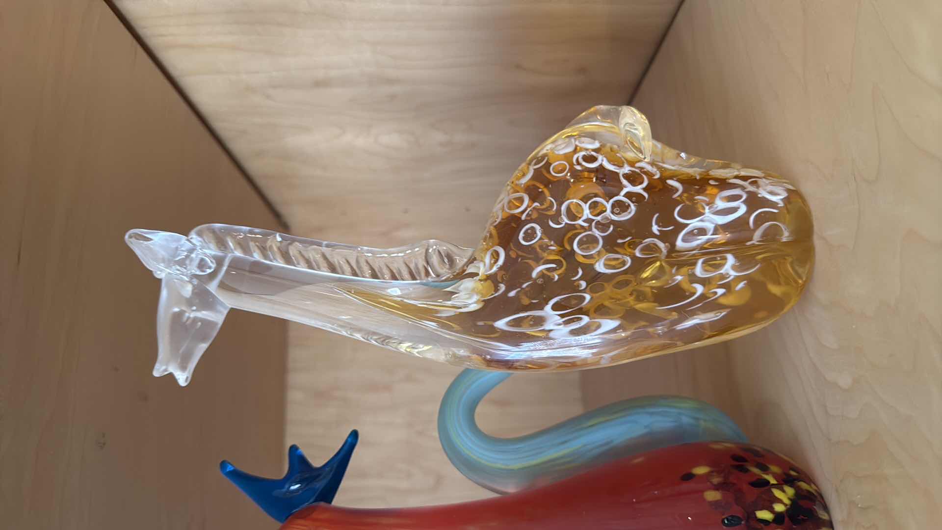 Photo 1 of 3-GLASS ANIMAL FIGURINES