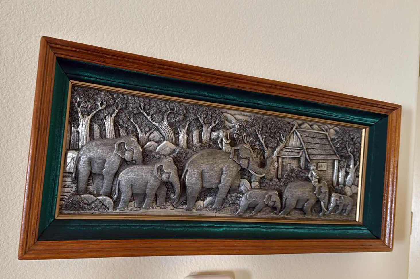 Photo 1 of 3D ELEPHANT ARTWORK 27x12”