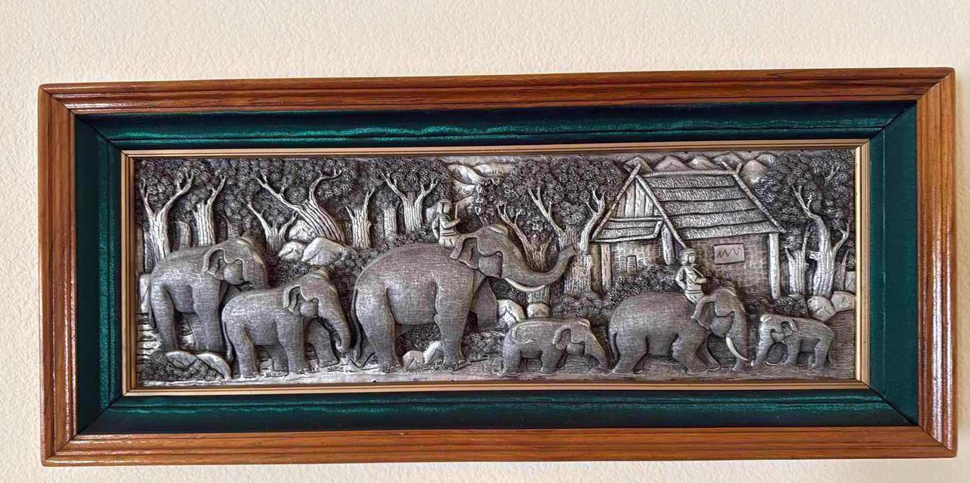 Photo 1 of 3D ELEPHANT ARTWORK 27x12”