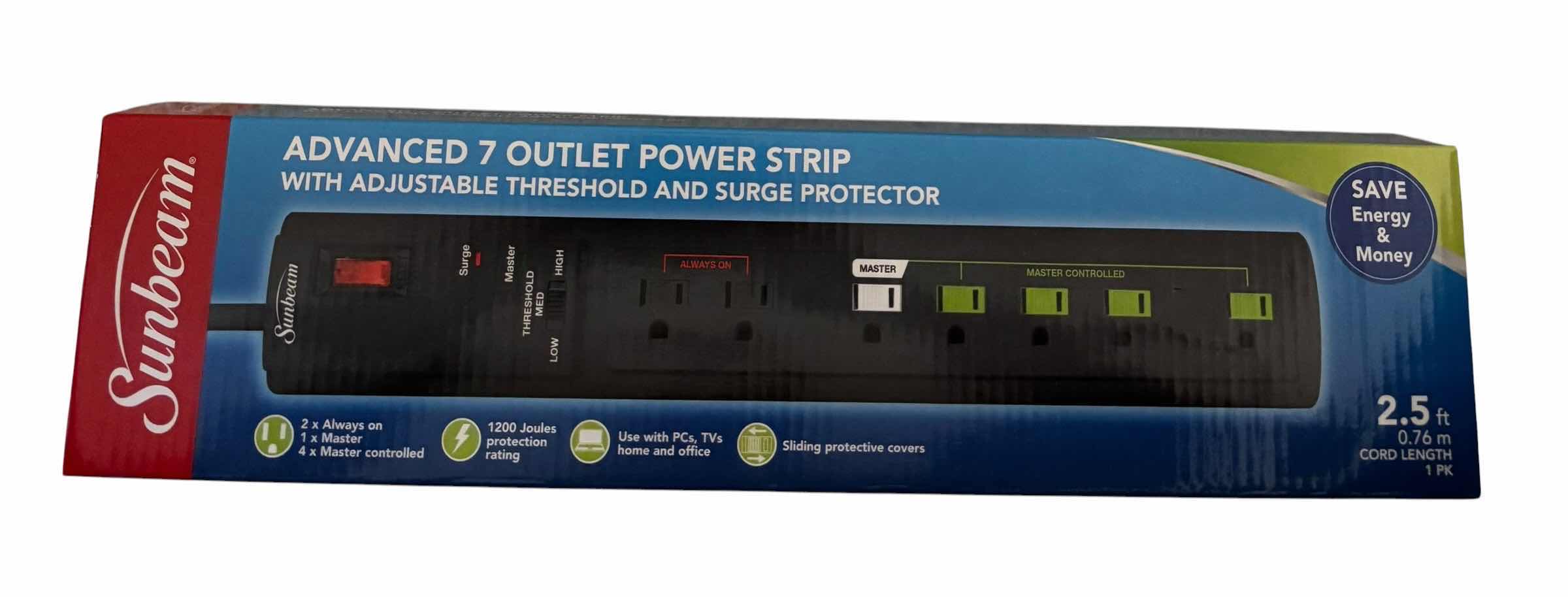 Photo 1 of TECH IMPRESSIONS CUBE POWER STRIP, NIB POWER STRIP & 6-OUTLET WALL ADAPTERS (2)