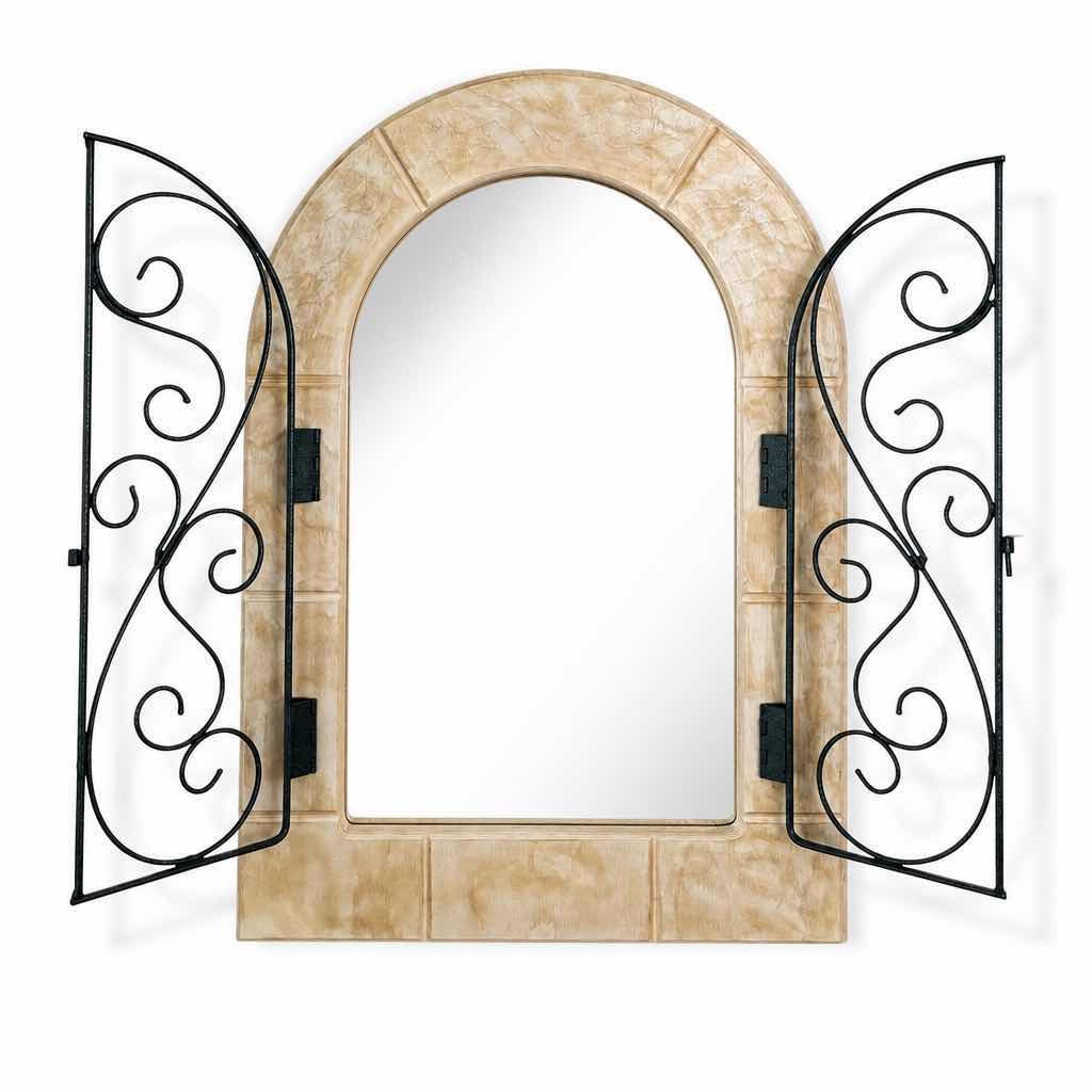 Photo 1 of DECORATIVE WALL MIRROR 21.5” X H30”