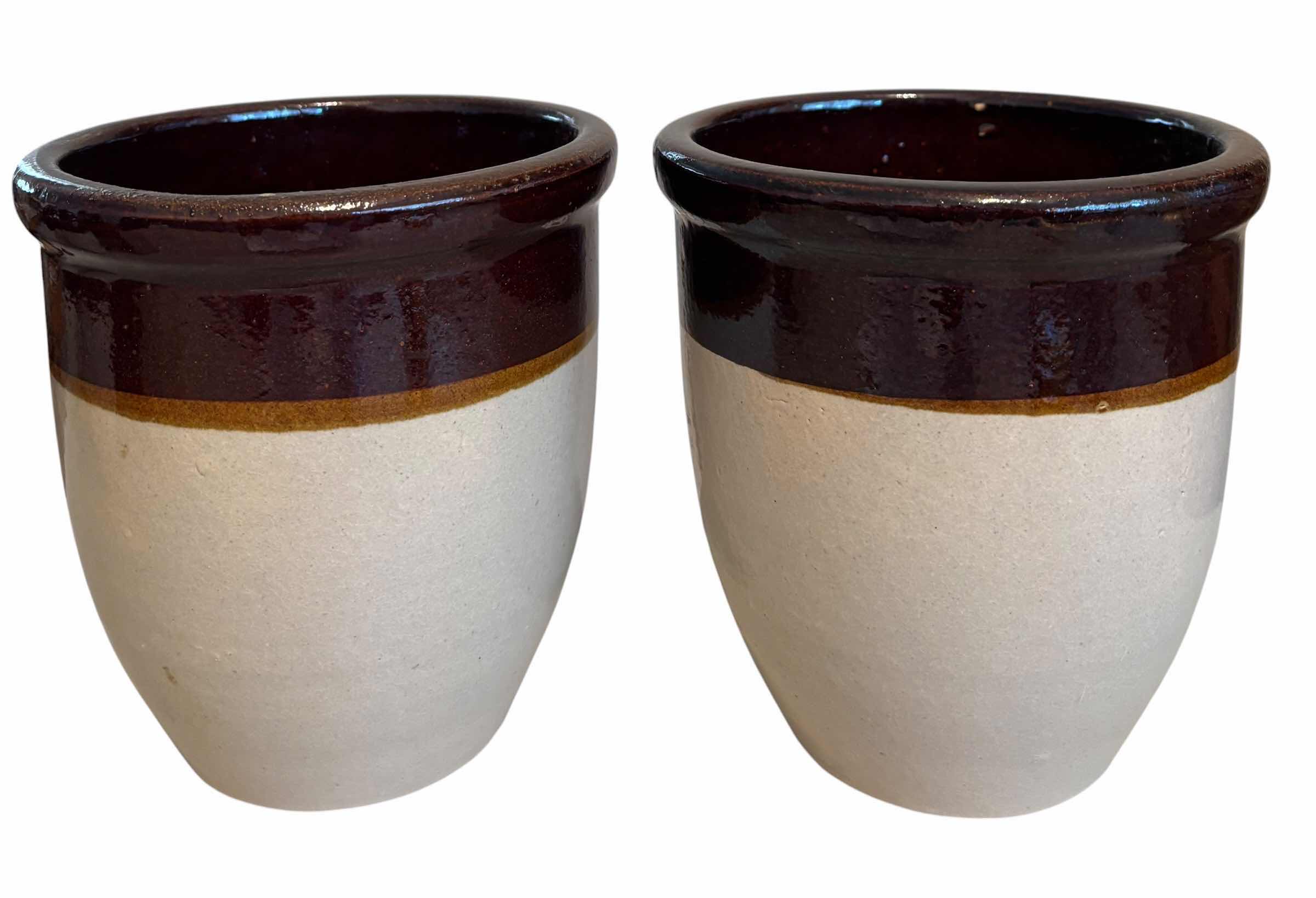 Photo 1 of VINTAGE ROBINSON RANSBOTTOM POTTERY COMPANY STONEWARE POTTERY, TALLEST H6” - SET OF 7