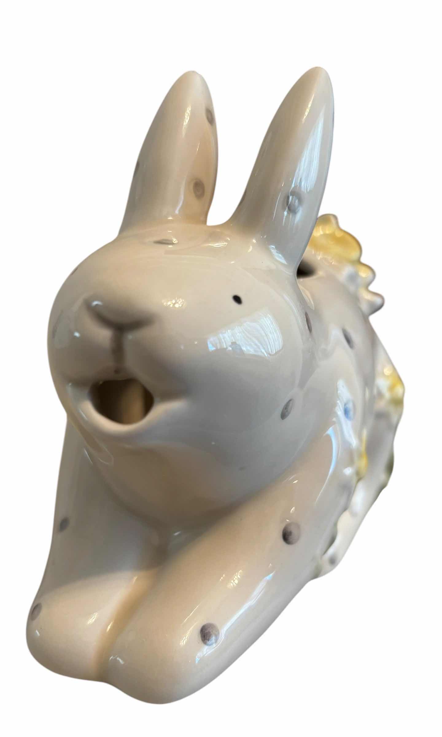 Photo 1 of RABBIT LIDDED TUREEN & EASTER PATTERN CREAMER