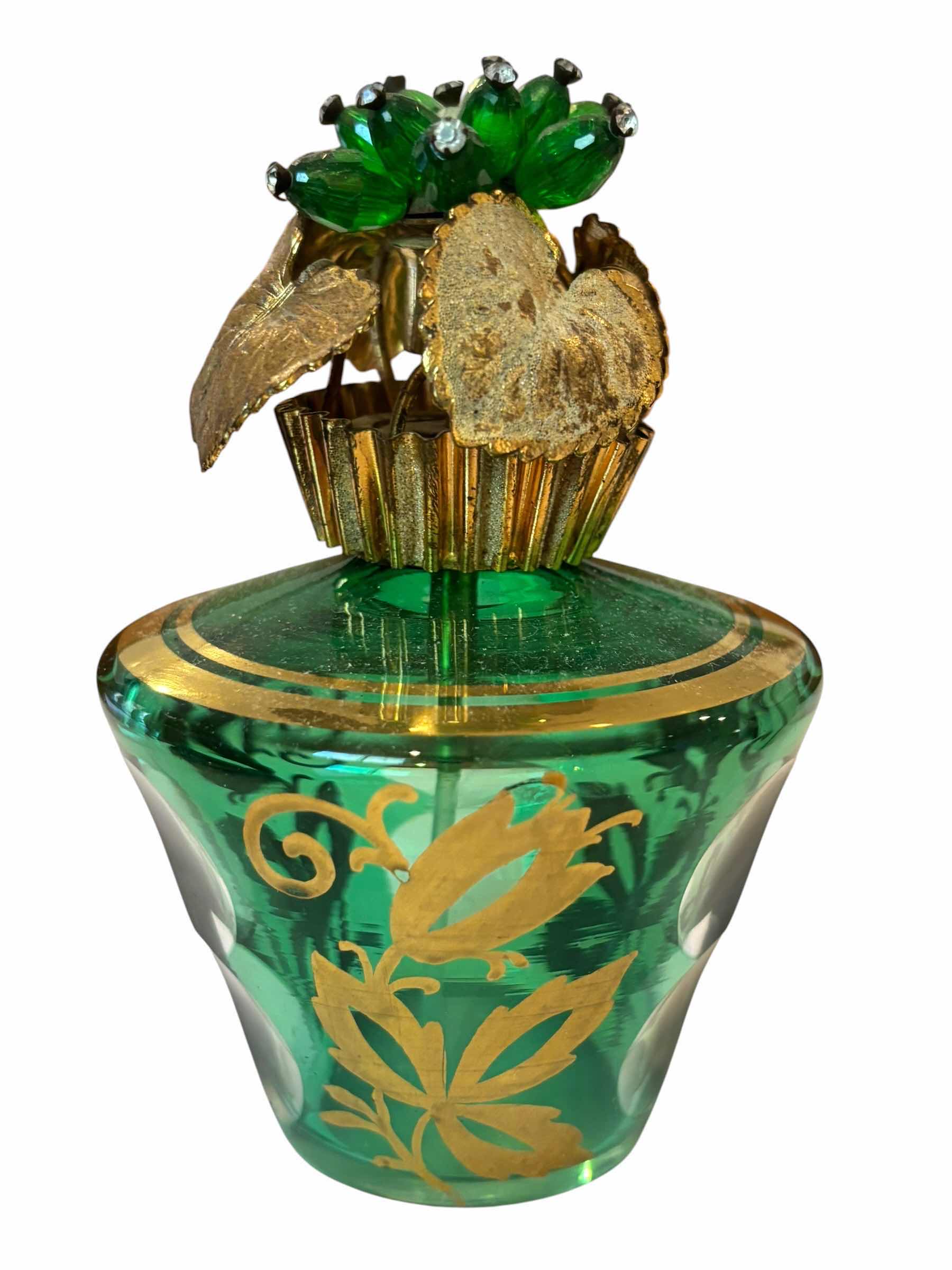 Photo 1 of COLLECTION OF SMALL GLASS BOTTLES, TALLEST H6”