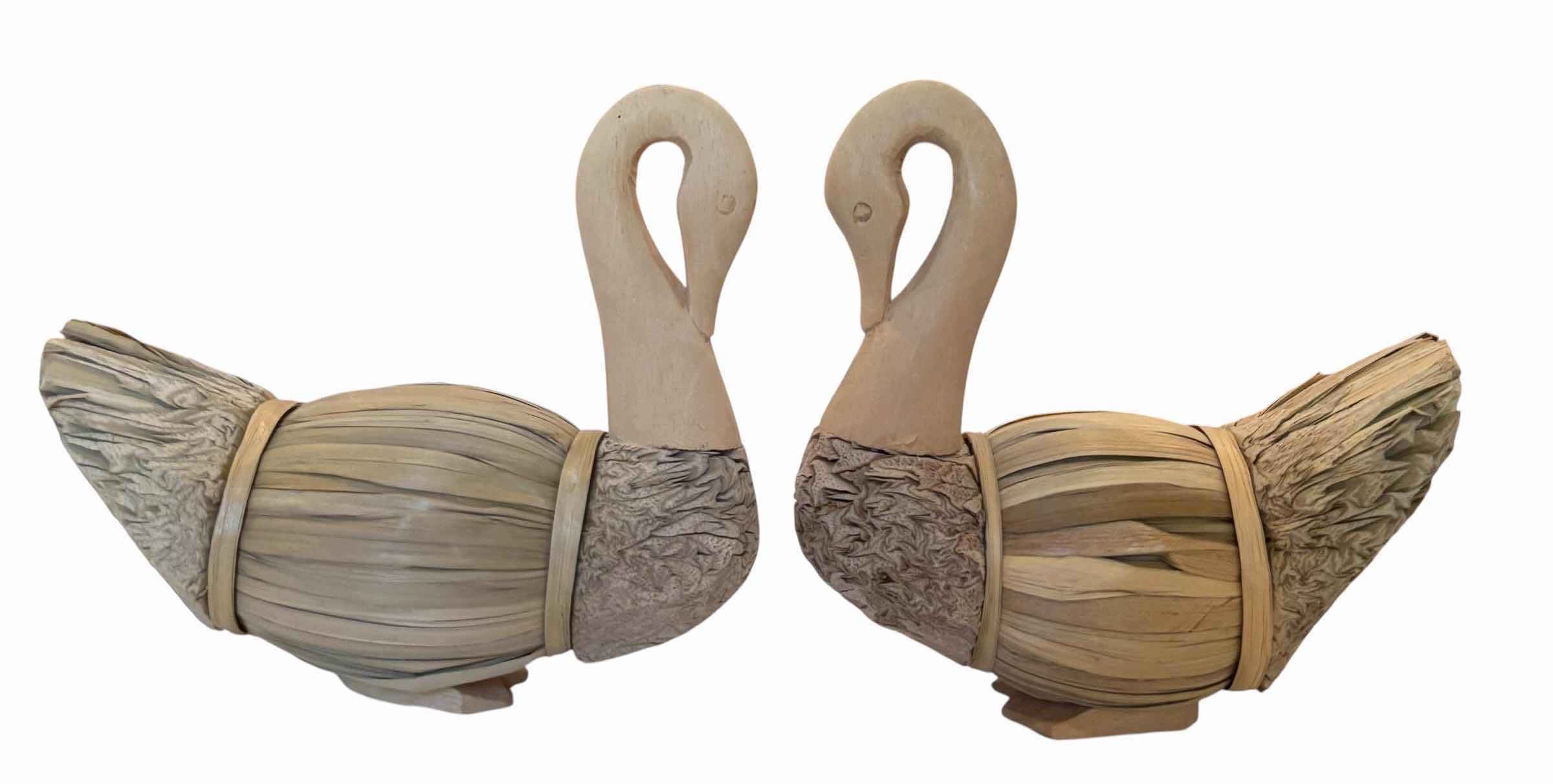 Photo 1 of DUCK FIGURINES (4), TALLEST H8”