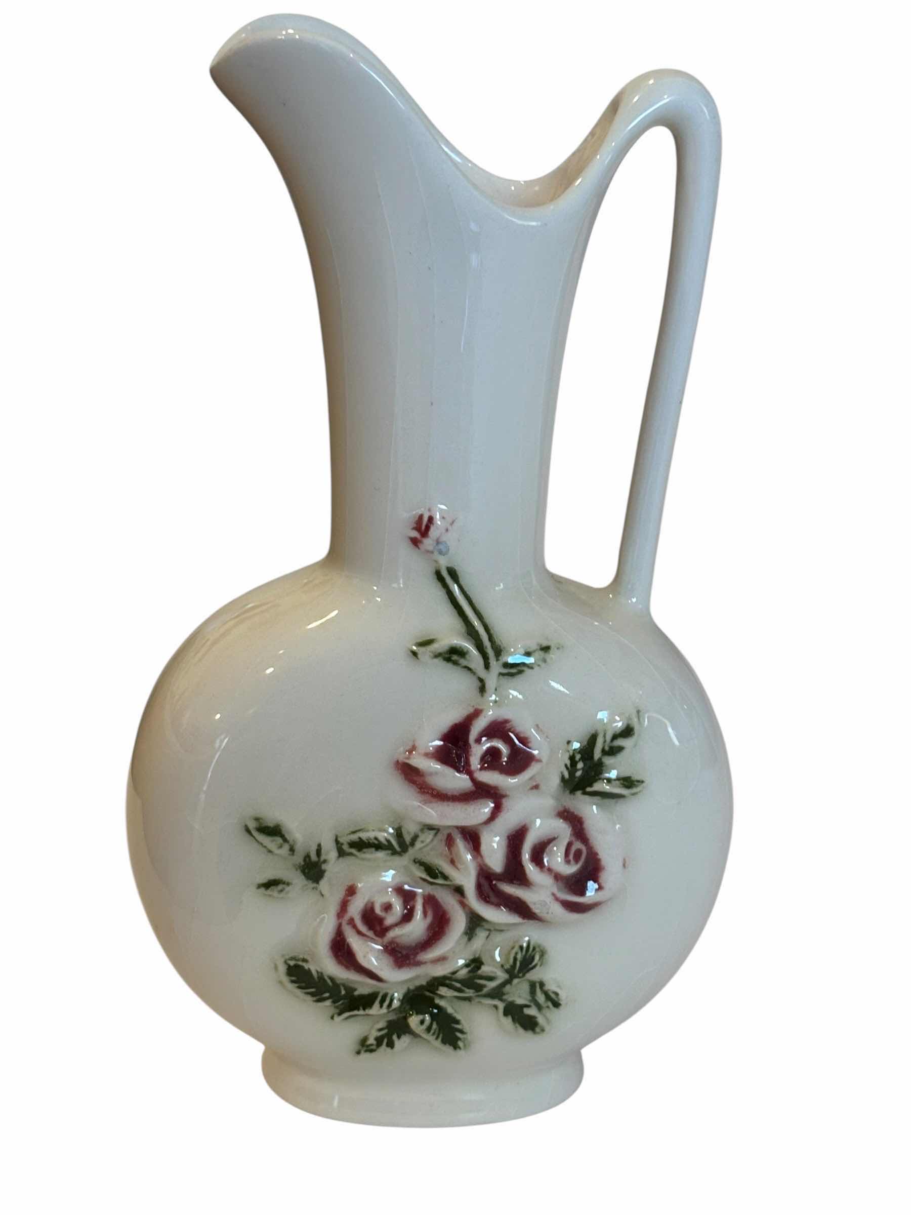 Photo 1 of FLOWER VASE & PITCHERS (TALLEST H6”) & SUGAR DISH