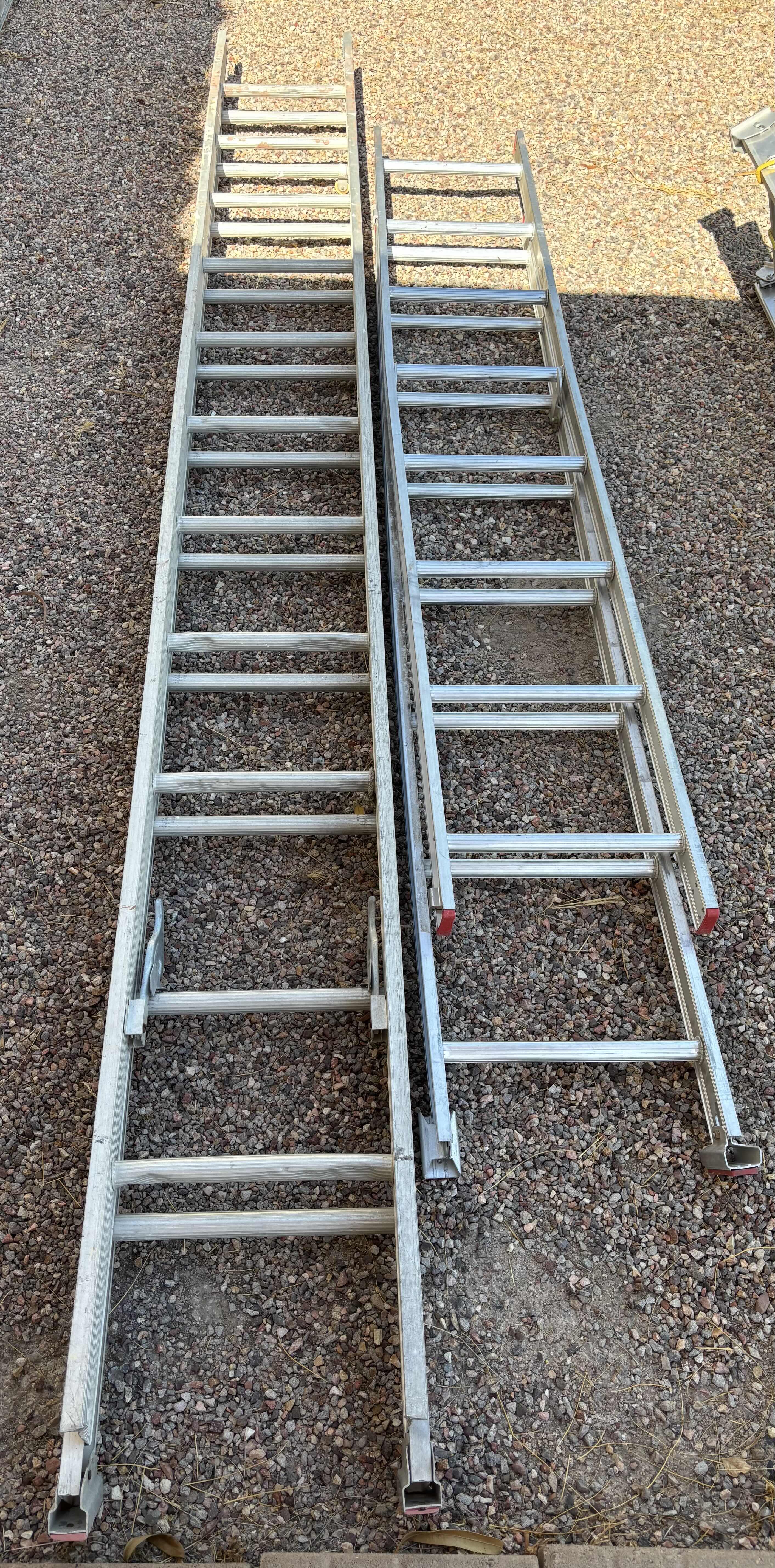 Photo 1 of EXTENSION LADDERS (2)