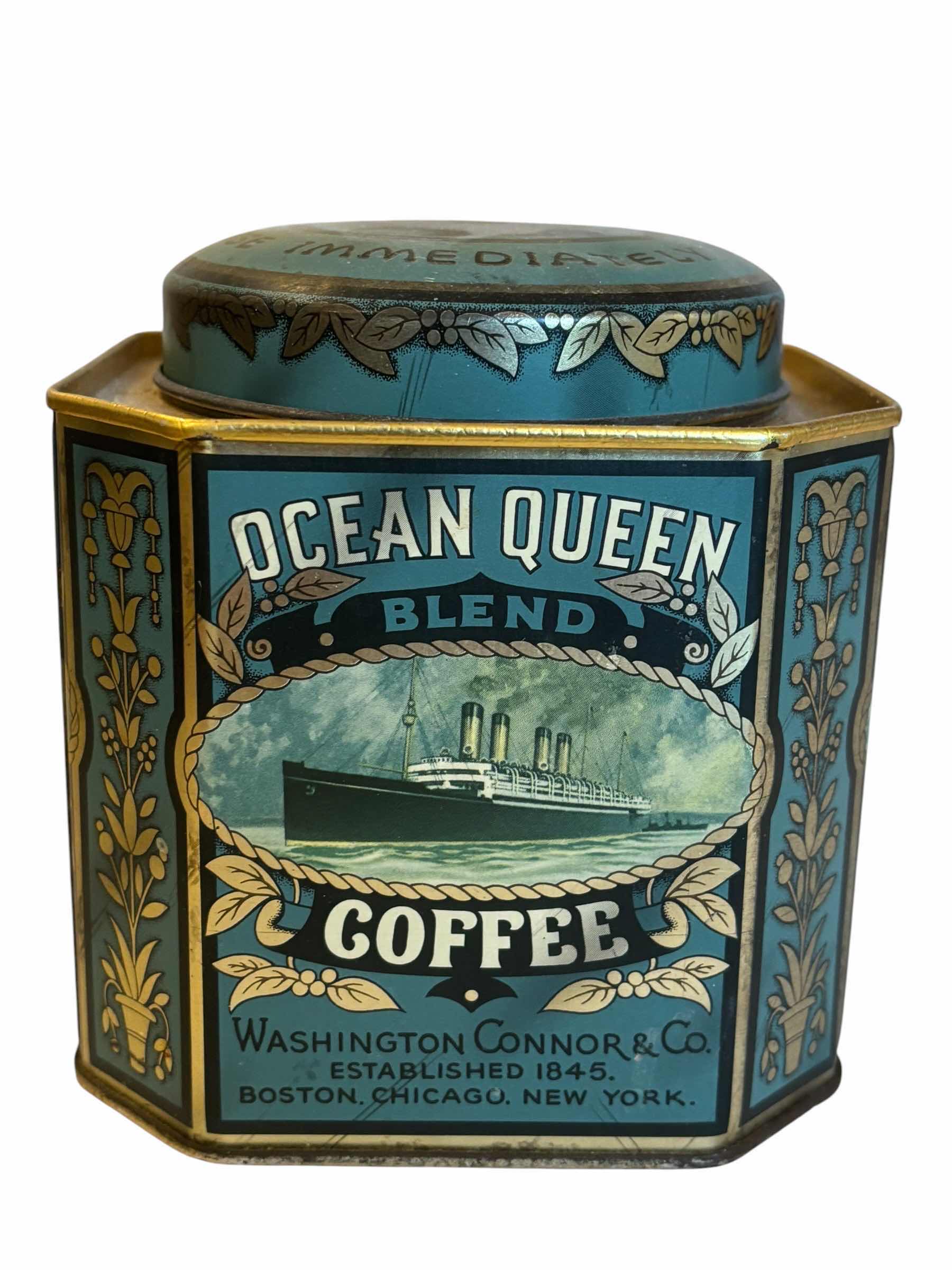 Photo 1 of COLLECTIBLE TINS (4), TALLEST H7”