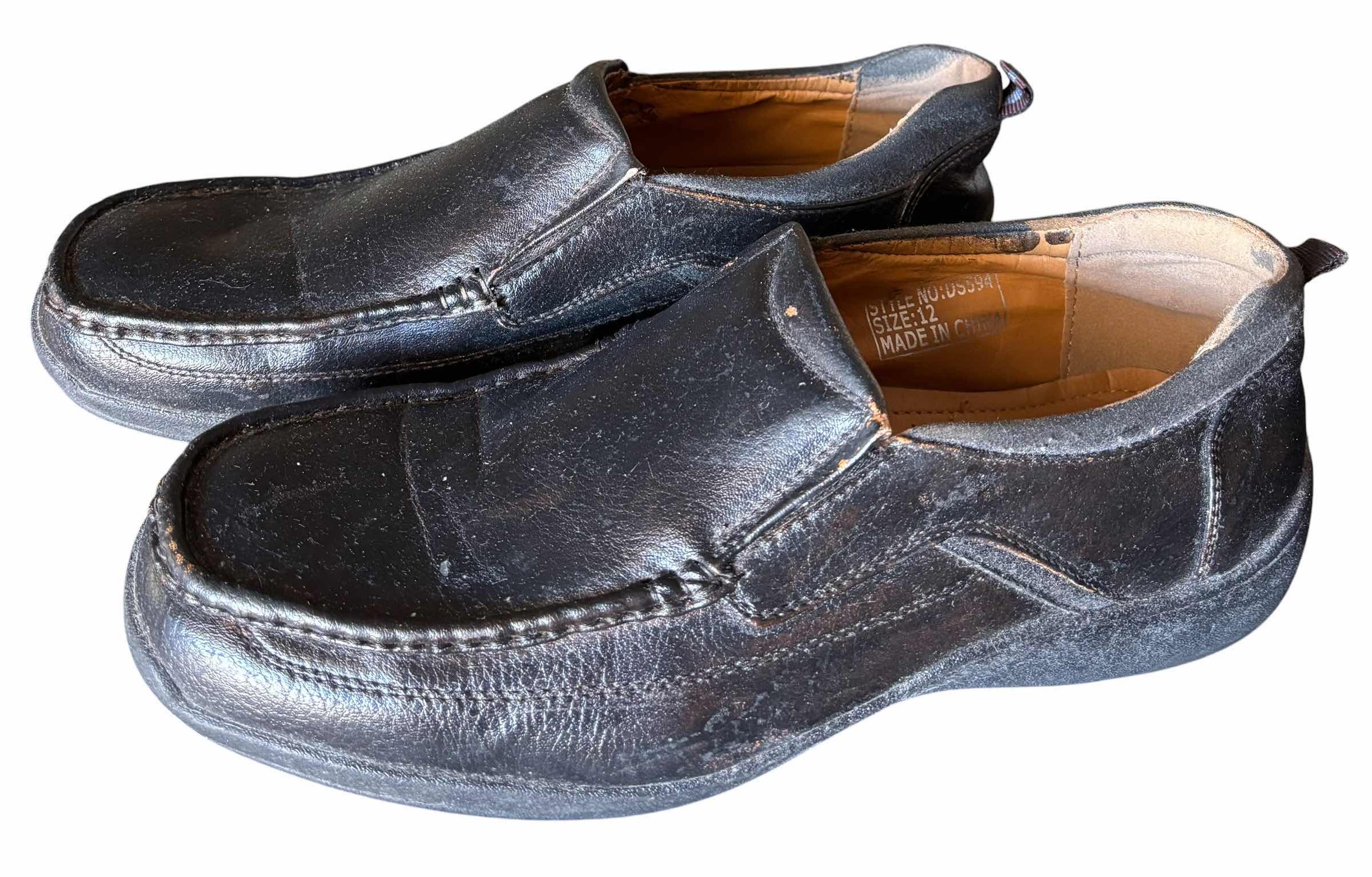Photo 1 of MEN’S SHOES (2 PAIRS) SIZE 12