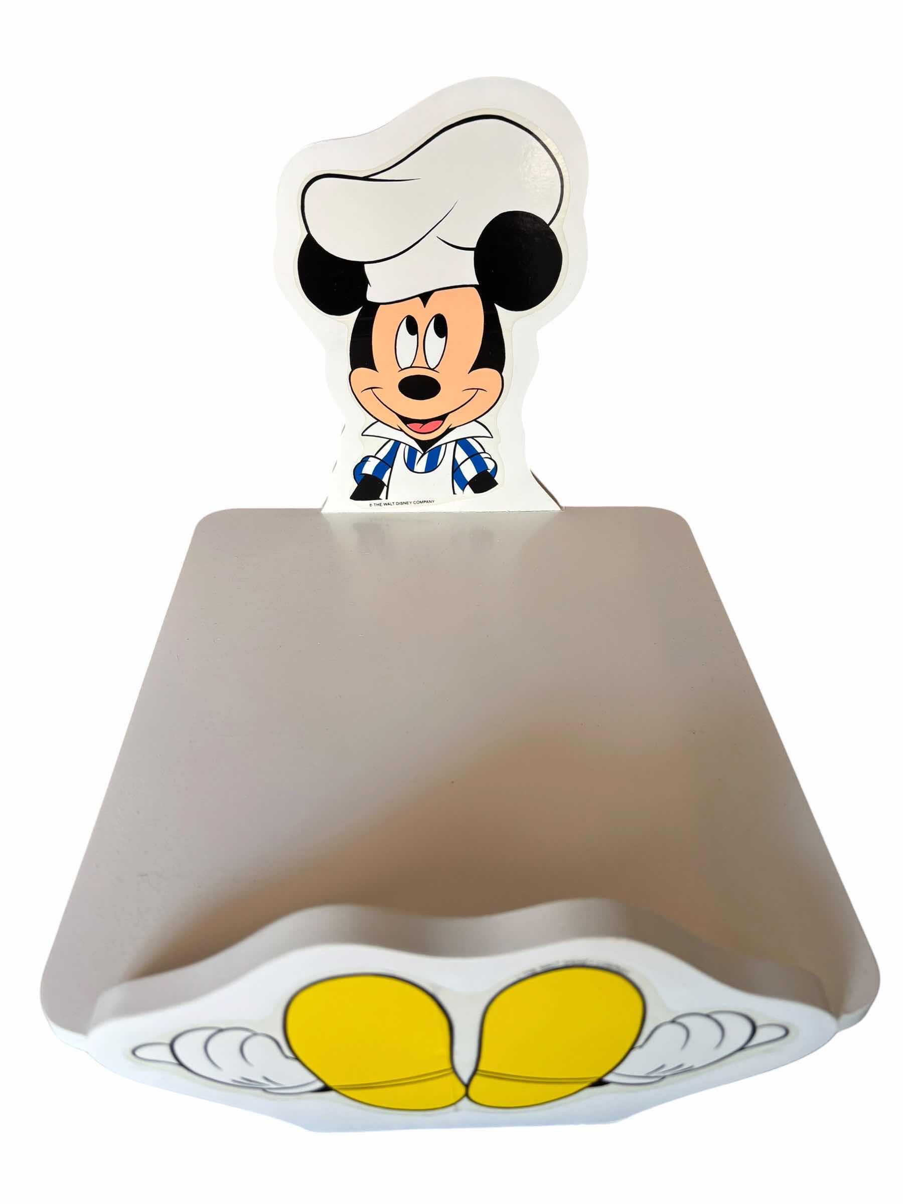 Photo 1 of VINTAGE DISNEY MICKEY MOUSE COOKBOOK STAND IN ORIGINAL BOX $45