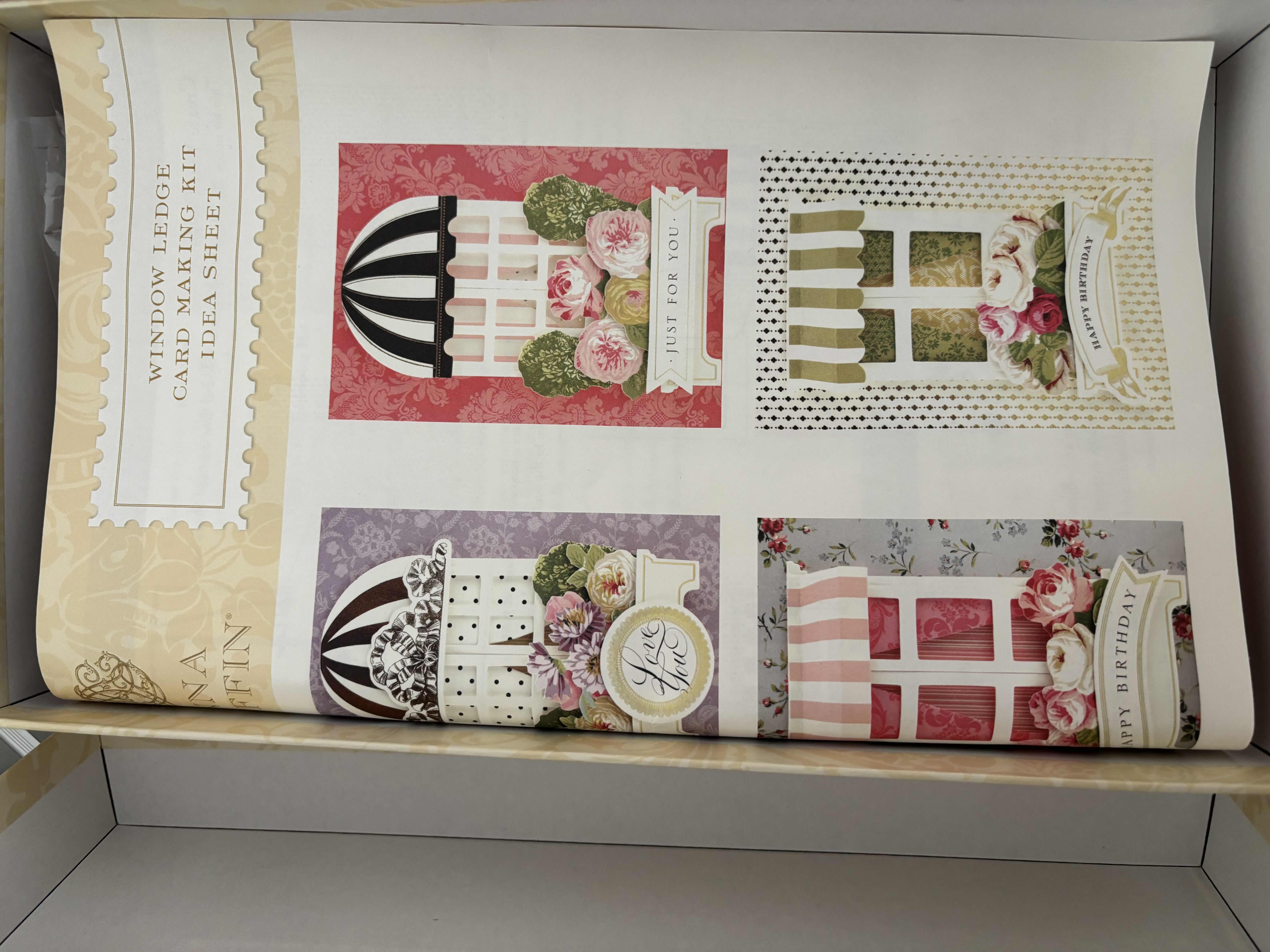 Photo 1 of ANNA GRIFFIN CARD MAKING KITS (6)