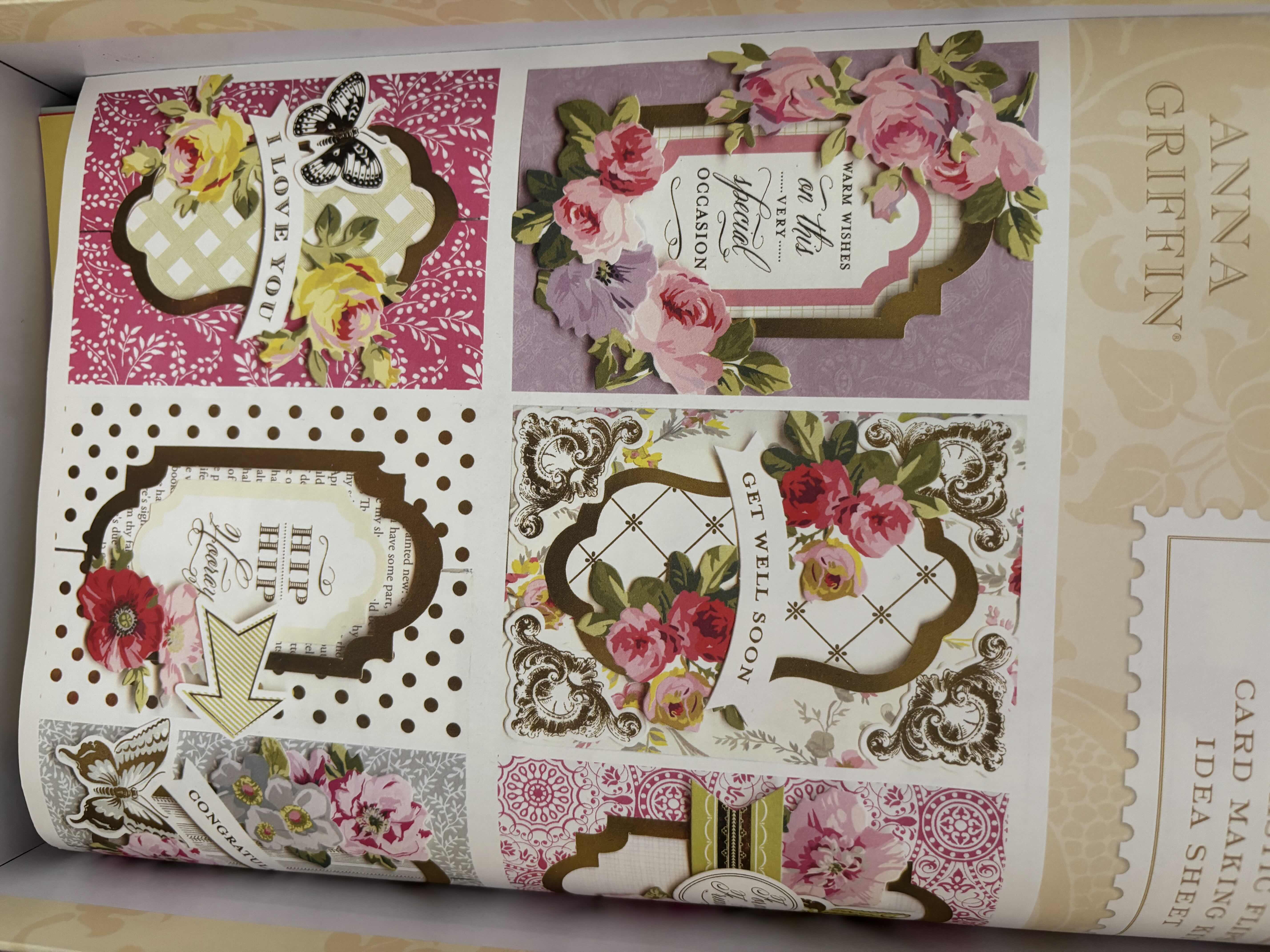 Photo 1 of ANNA GRIFFIN CARD MAKING KITS (6)