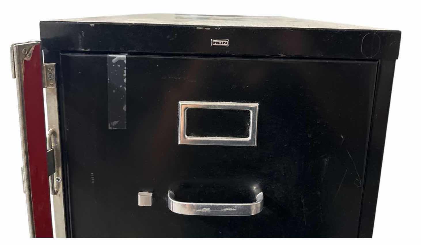 Photo 1 of 2-PCS VINTAGE HOM 4-DRAWER METAL FILING CABINET 15”X29 H52”