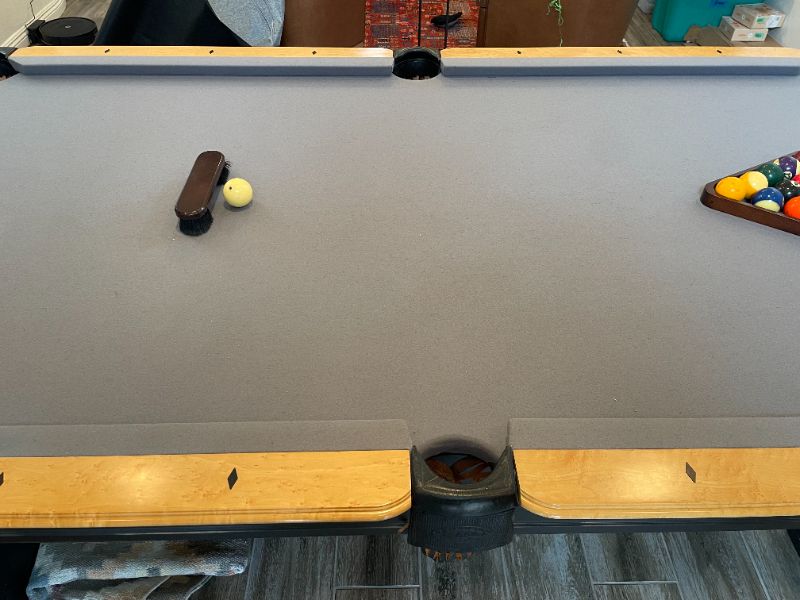 Photo 1 of Olhausen Accu-Fast 8’ Pool Table – Classic Quality, Gently Used