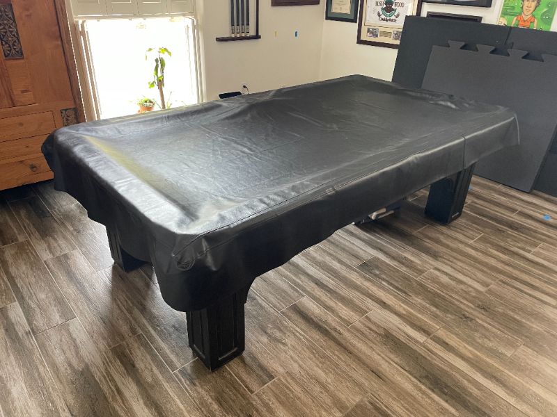 Photo 1 of Olhausen Accu-Fast 8’ Pool Table – Classic Quality, Gently Used