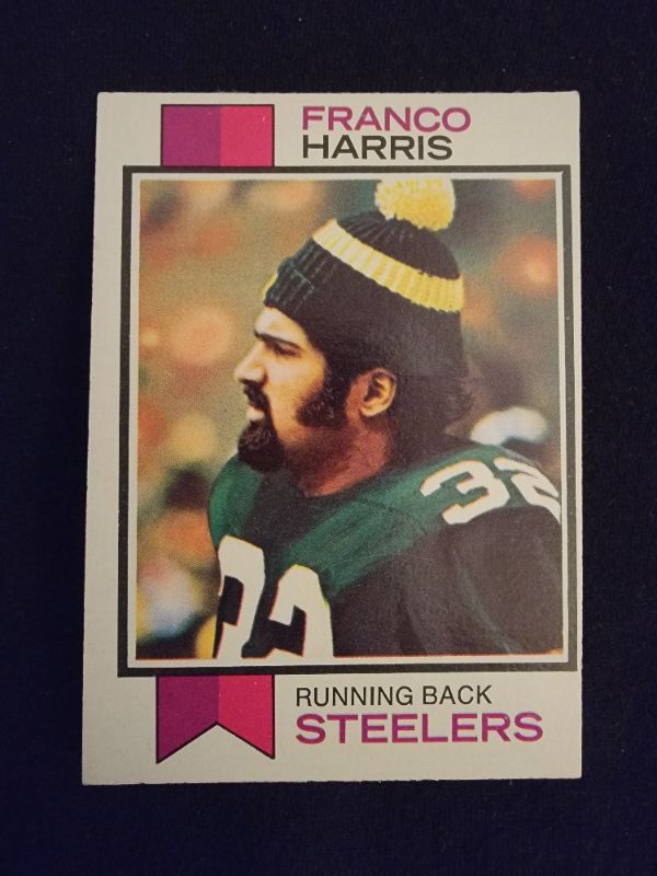 Photo 1 of 1973 FRANCO HARRIS ROOKIE CARD - EXCELLENT CONDITION