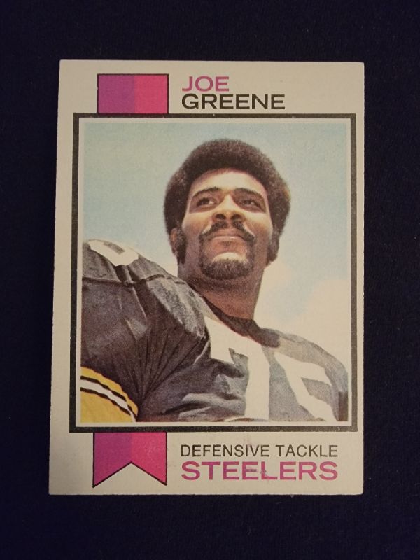 Photo 1 of 1973 TOPPS MEAN JOE GREENE CARD - EXCELLENT CONDITION