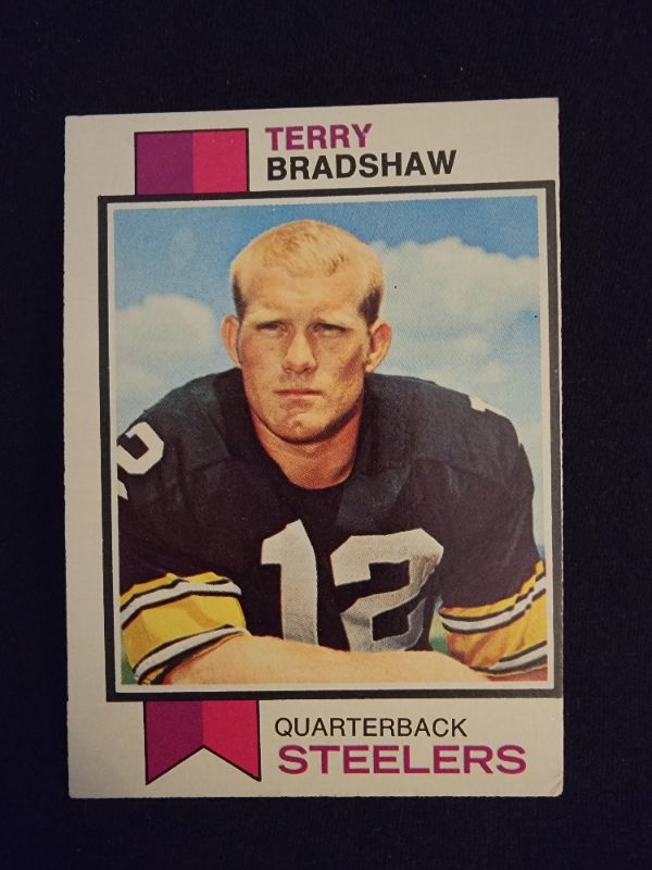 Photo 1 of 1973 TERRY BRADSHAW CARD - GREAT CONDITION