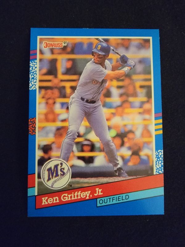 Photo 1 of 1991 KEN GRIFFEY JR DONRUSS CARD - EXCELLENT CONDITION