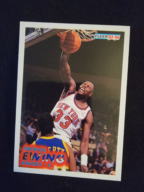 Photo 1 of 1993 PATRICK EWING FLEER CARD - EXCELLENT CONDITION