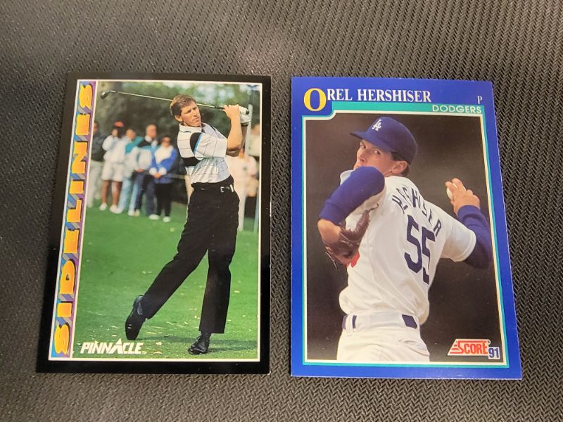 Photo 1 of 2 OREL HERSHISER CARDS - EXCELLENT CONDITION