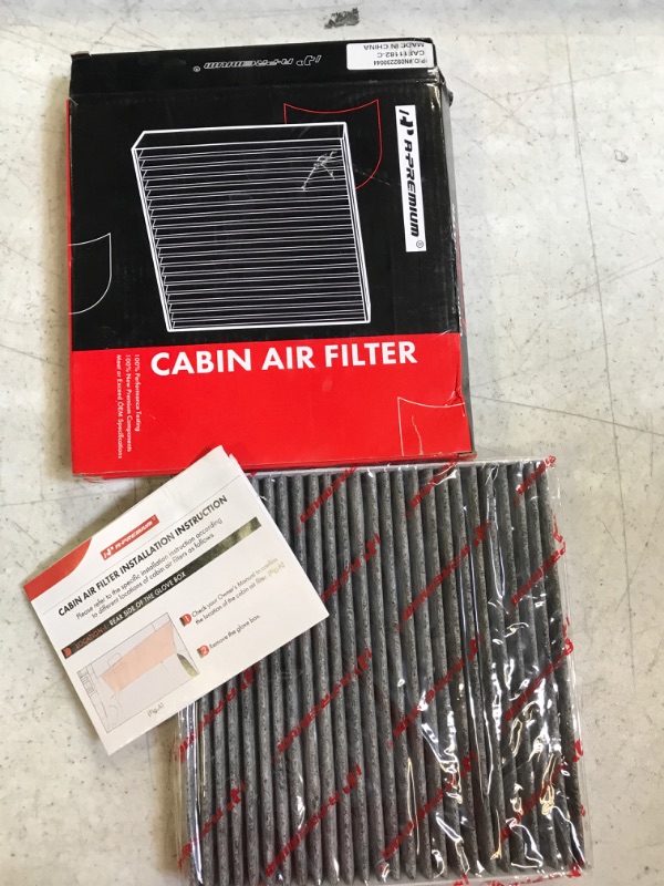 Photo 1 of A-Premium Cabin Air Filter with Activated Carbon Compatible with Hyundai Elantra, Ioniq 5, Santa Fe, Sonata, Tucson & Kia K5, 2020-2023, Replace# 97133L1000
