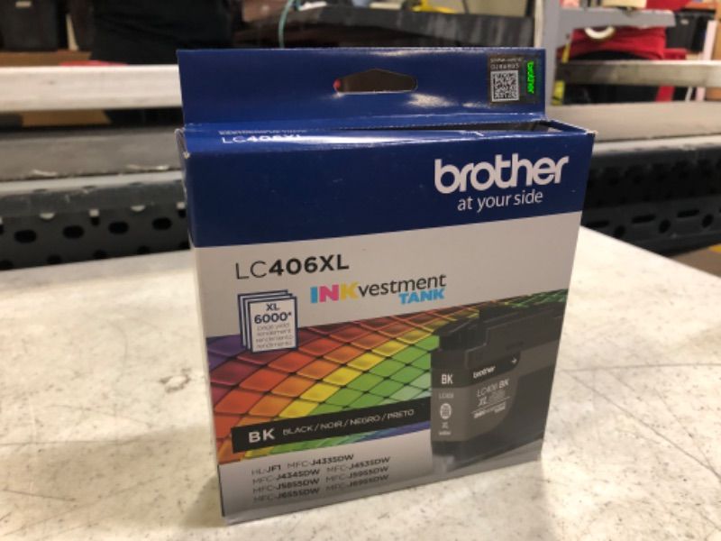 Photo 2 of Brother LC406XLBK High Yield Black Ink Cartridge