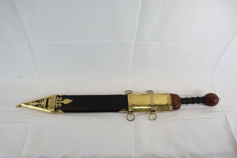 Photo 2 of GOLD AND BLACK ROMAN SWORD NEW 