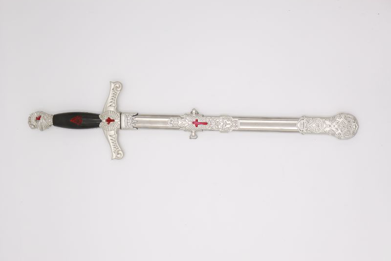 Photo 2 of CROSS TEMPLAR RED BLACK MINI-SWORD NEW
