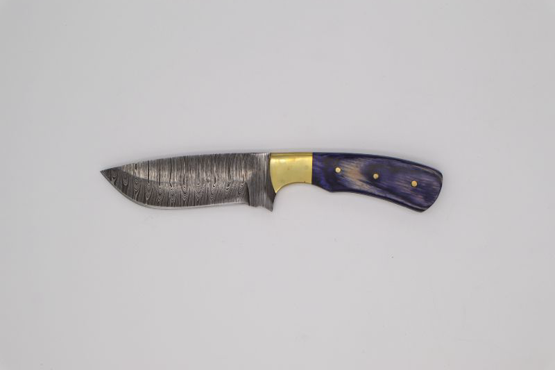 Photo 1 of 8.75 OPAL BUUE HUNTER KNIFE NEW