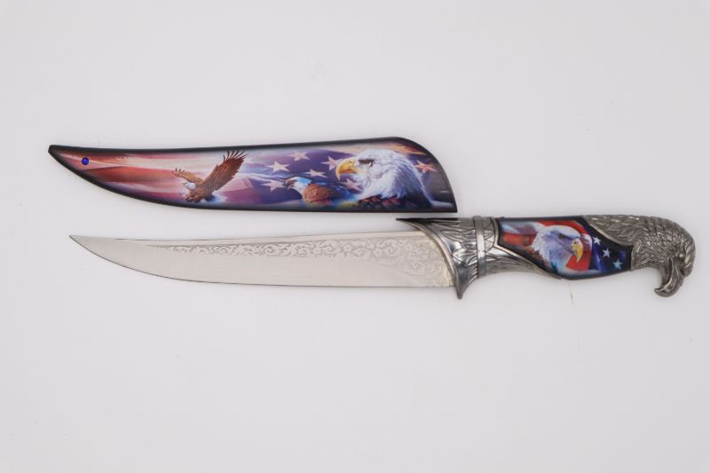 Photo 1 of 8 INCH EAGLES DISPLAY KNIFE NEW