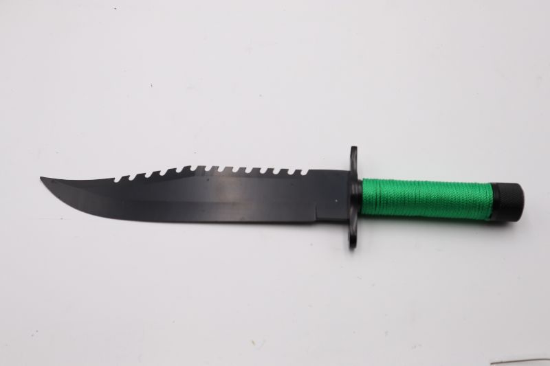 Photo 1 of TACTICAL HUNTING KNIFE WITH SURVIVAL KIT NEW