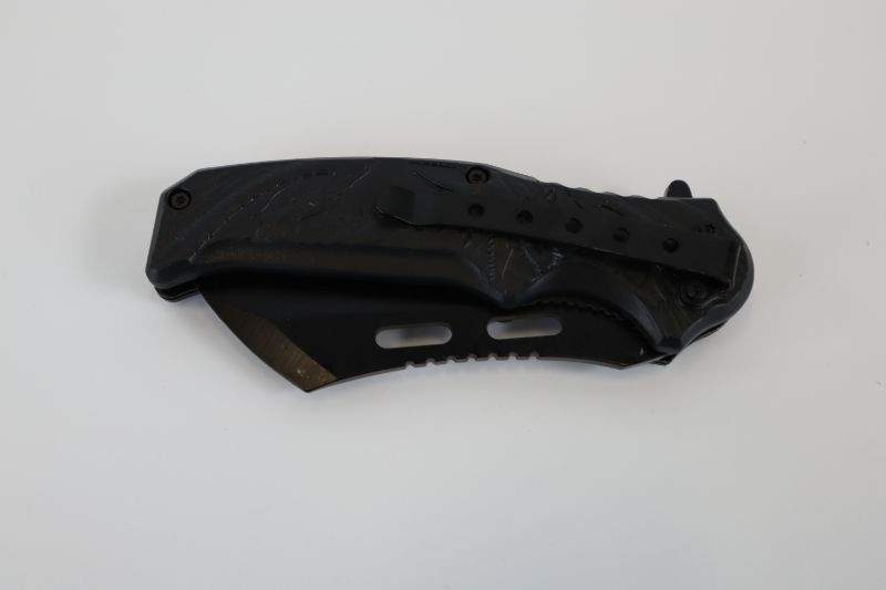 Photo 3 of RED GREEN BLACK DRAGON POCKET KNIFE NEW 