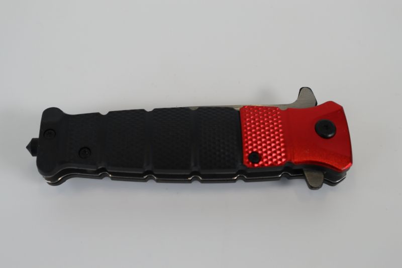 Photo 2 of RED BLACK POCKET KNIFE NEW 