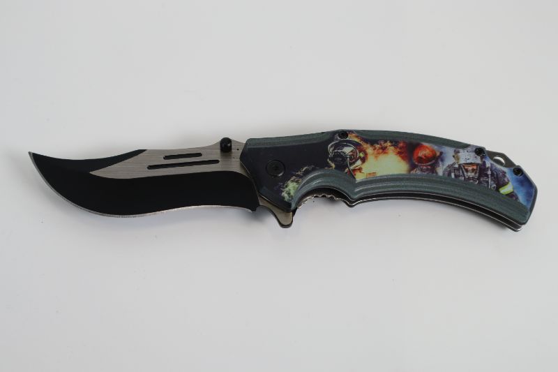 Photo 1 of FIREFIGHTER POCKET KNIFE NEW 