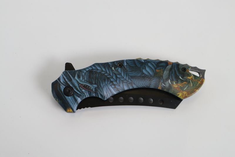 Photo 1 of BLUE DRAGON POCKET KNIFE NEW 