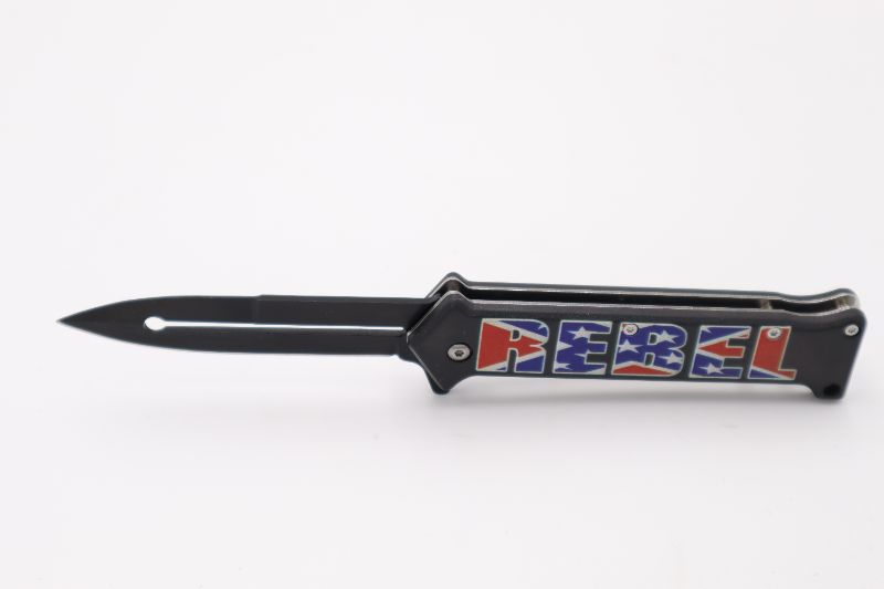 Photo 1 of REBEL CONFEDERATE FLAG POCKET KNIFE NEW