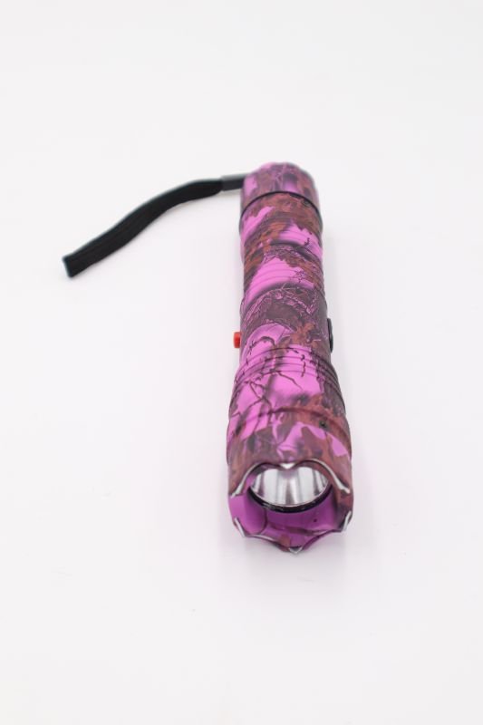 Photo 1 of PINK CAMO LEAF FLASHLIGHT TASER NEW WITH CHARGER