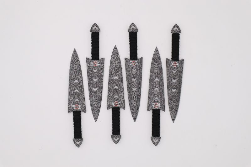 Photo 1 of 6 PACK THROWING KNIVES NEW 