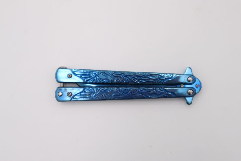 Photo 2 of BLUE BUTTERFLY KNIFE NEW