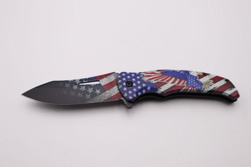 Photo 1 of 4.5 INCH USA FLYING EAGLE POCKET KNIFE NEW 