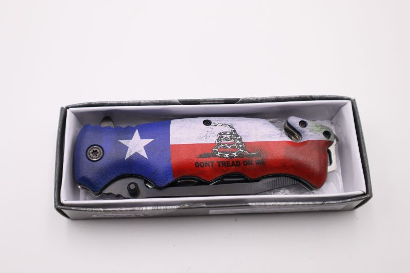 Photo 2 of 4 INCH BLADE DONT TREAD ON ME AMERICAN POCKET KNIFE NEW