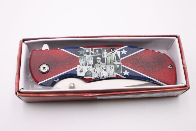 Photo 2 of 4.5 INCH GENERALS CONFEDERATE CLIP NEW